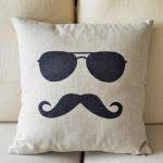 Mr. Moustache Print Decora..